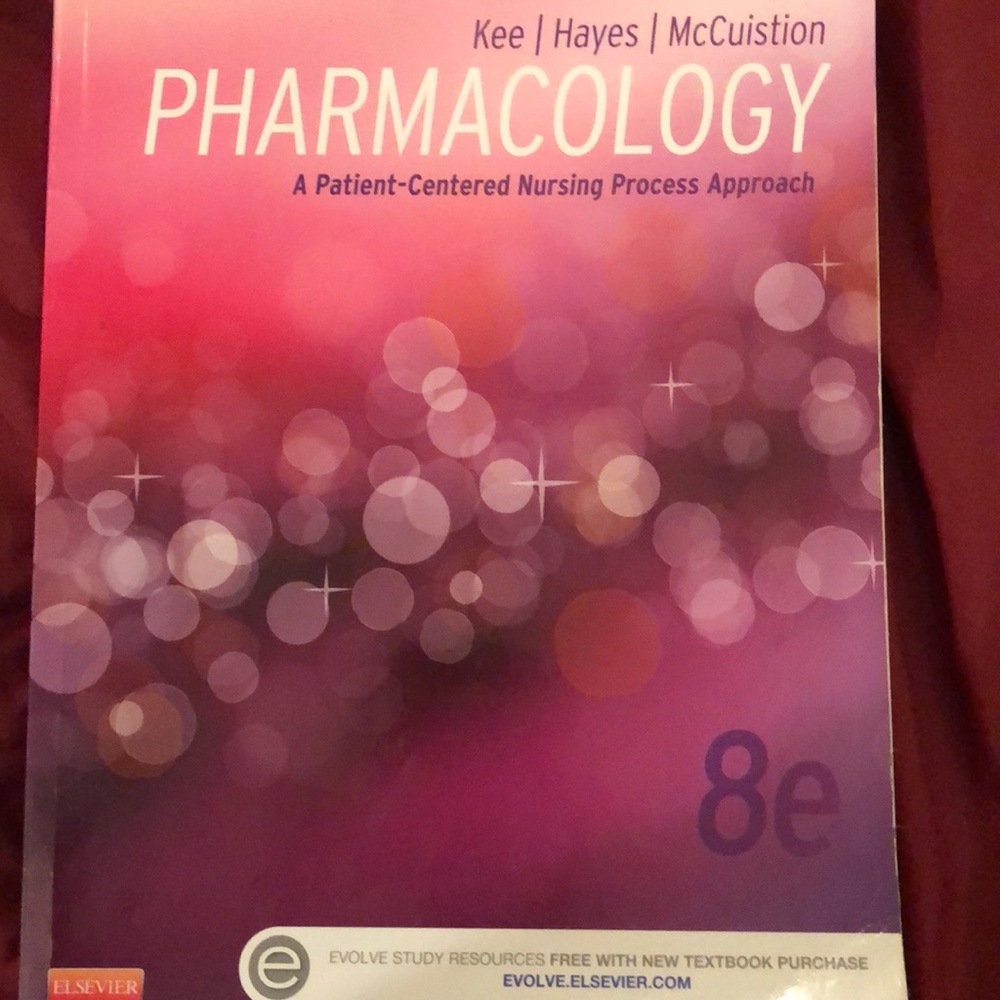 Nursing School Pharmacology Textbook